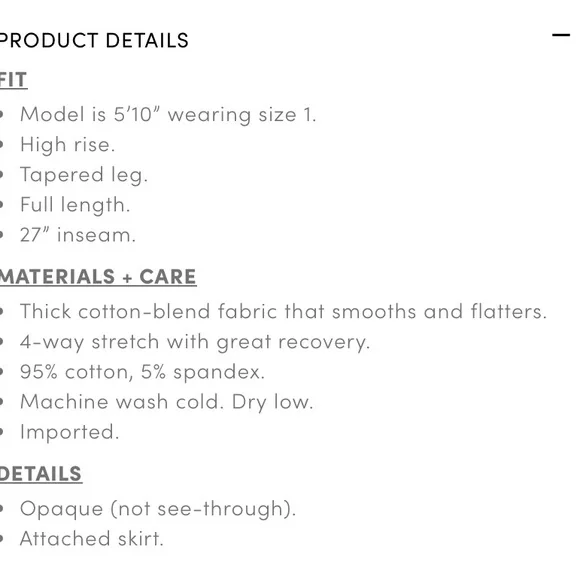 Torrid Full Length Fold Over Skirt Premium Leggings - Picture 9 of 10